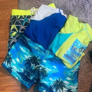 Two swim sets for boys!